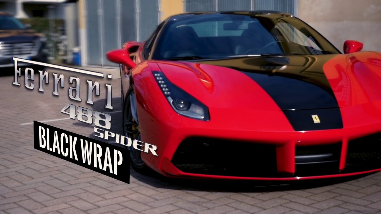 Wrapping Reggio Emilia - Ferrari 488 Spider - Carrozzeria Bertozzi