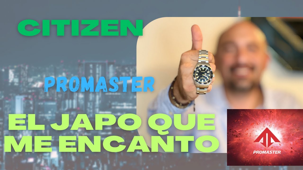 ¡UN JAPO INCREÍBLE! Citizen Promaster NY0125