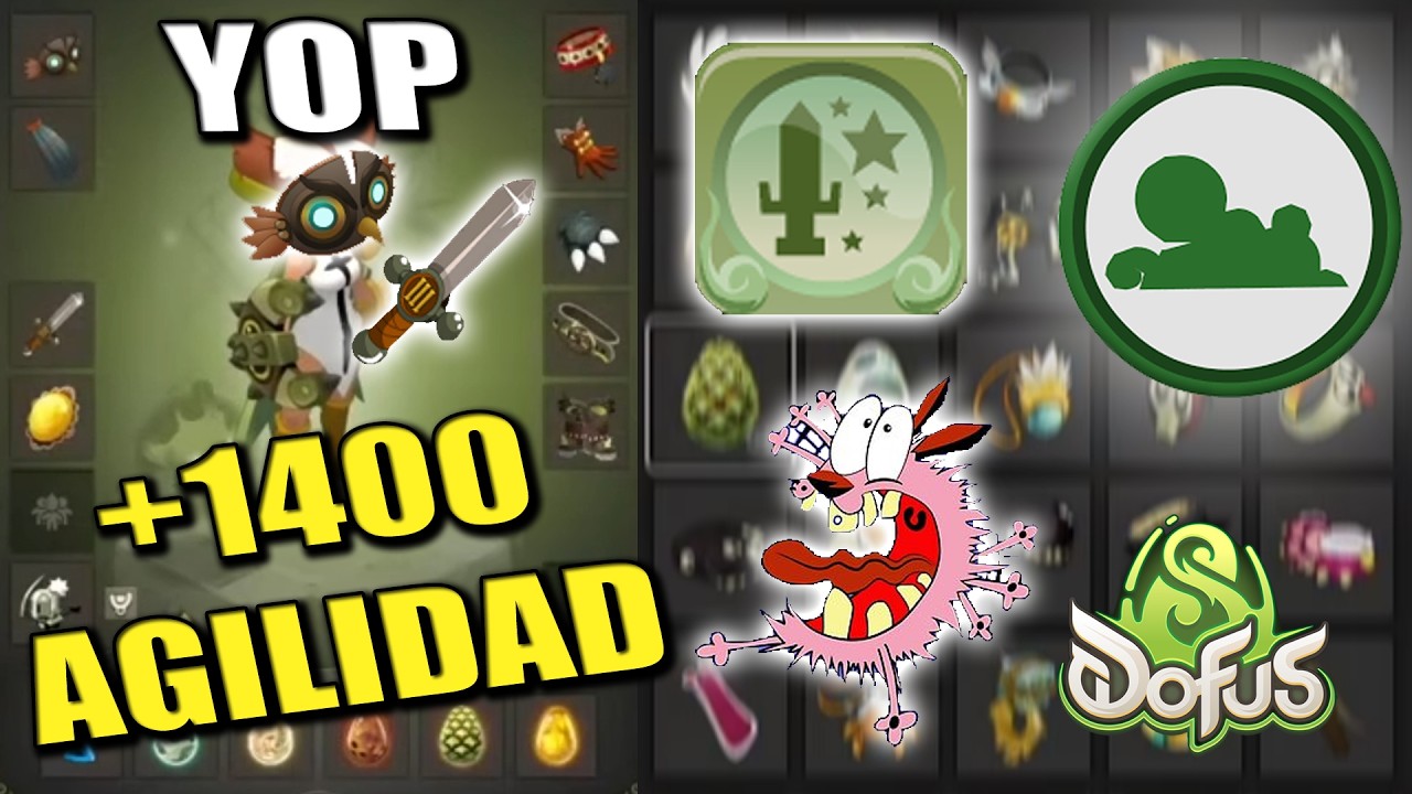 ¡NUEVO SET META de AGILIDAD +1400 STATS! | DOFUS 3.4