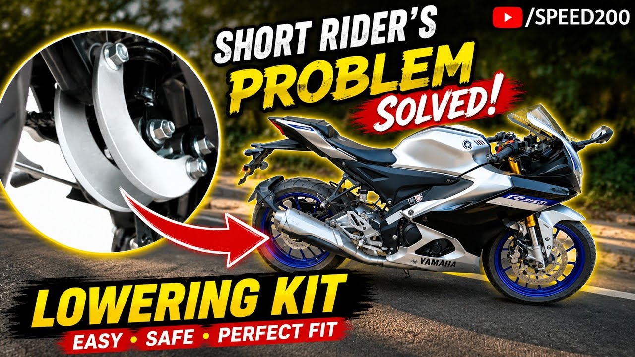 Yamaha R15 V4 Lowering KIT Problem | Seat Height Issue Resolved
