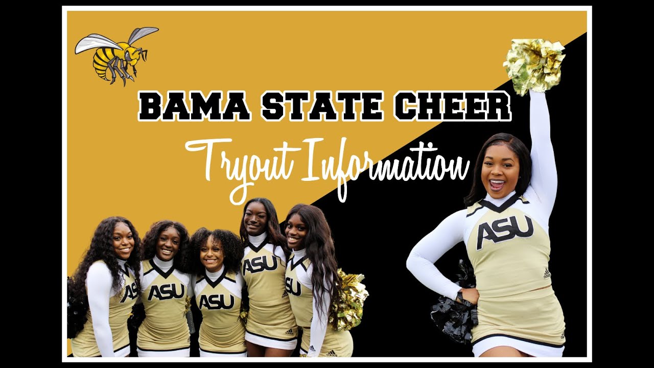 Alabama State University Cheerleaders - 2023 Tryout Information