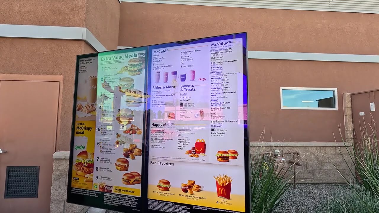 $7 McDonald's Drive Thru, Coke, Powerade & Apple Slices, 3830 W Ina Rd, Tucson, Arizona, GFH10760