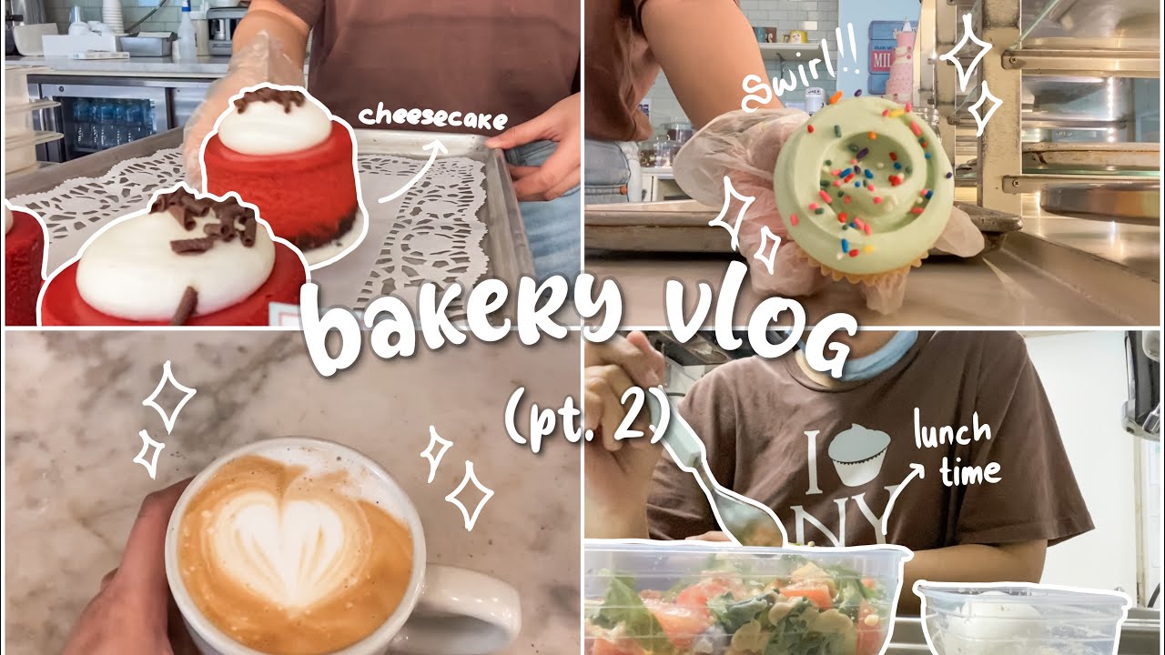my typical day of working at a bakery in qatar 🍰🧁🍪