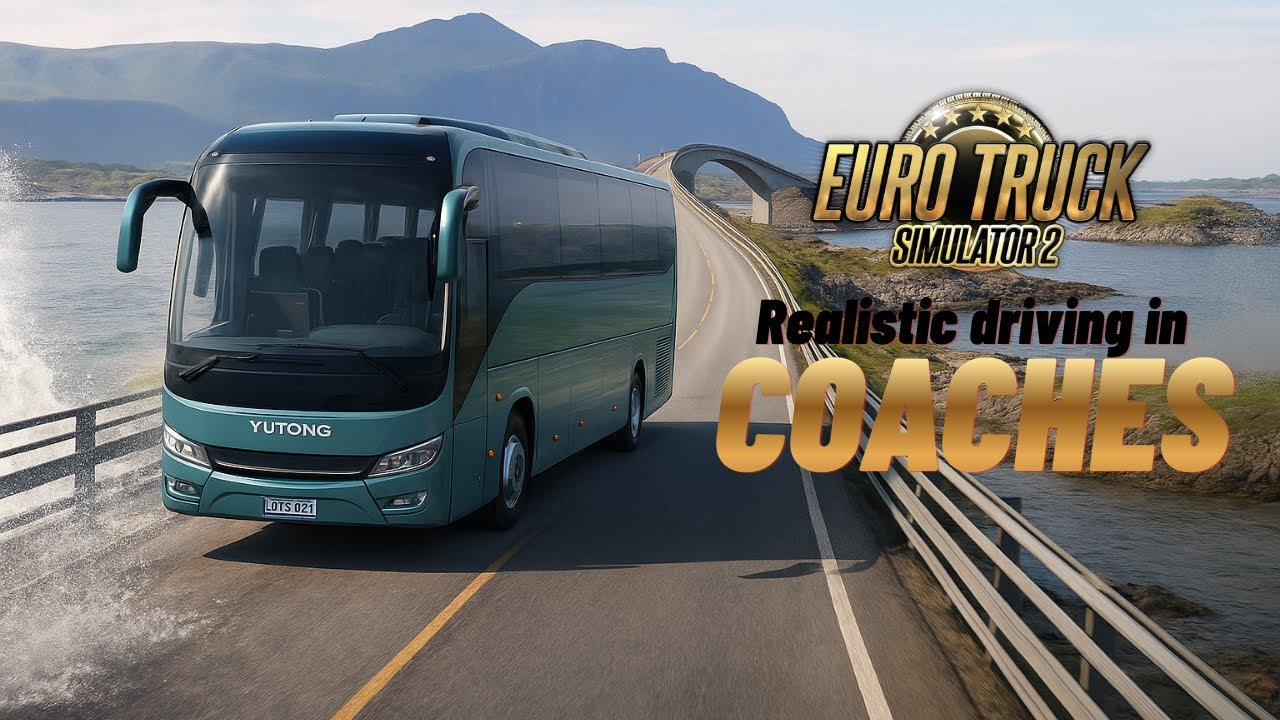Ultra-realistic driving in Euro Truck Simulator (Logitech G29) 