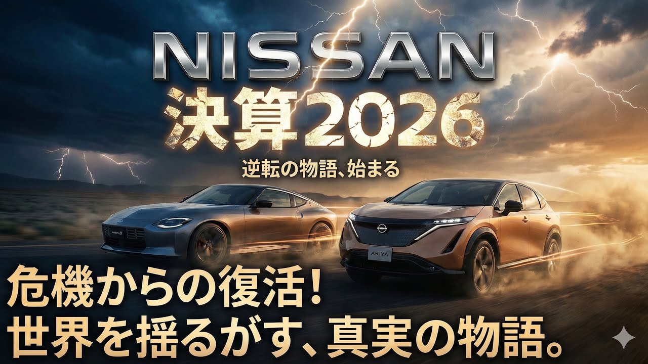 日産、巨額赤字の衝撃。「崩壊」か「再生」か？決算書で読み解く真実の物語。 #決算解説 #日産 #経済ニュース 