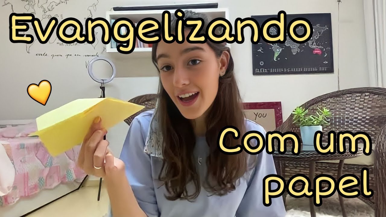 EVANGELISMO CRIATIVO COM UMA FOLHA DE PAPEL 🤯