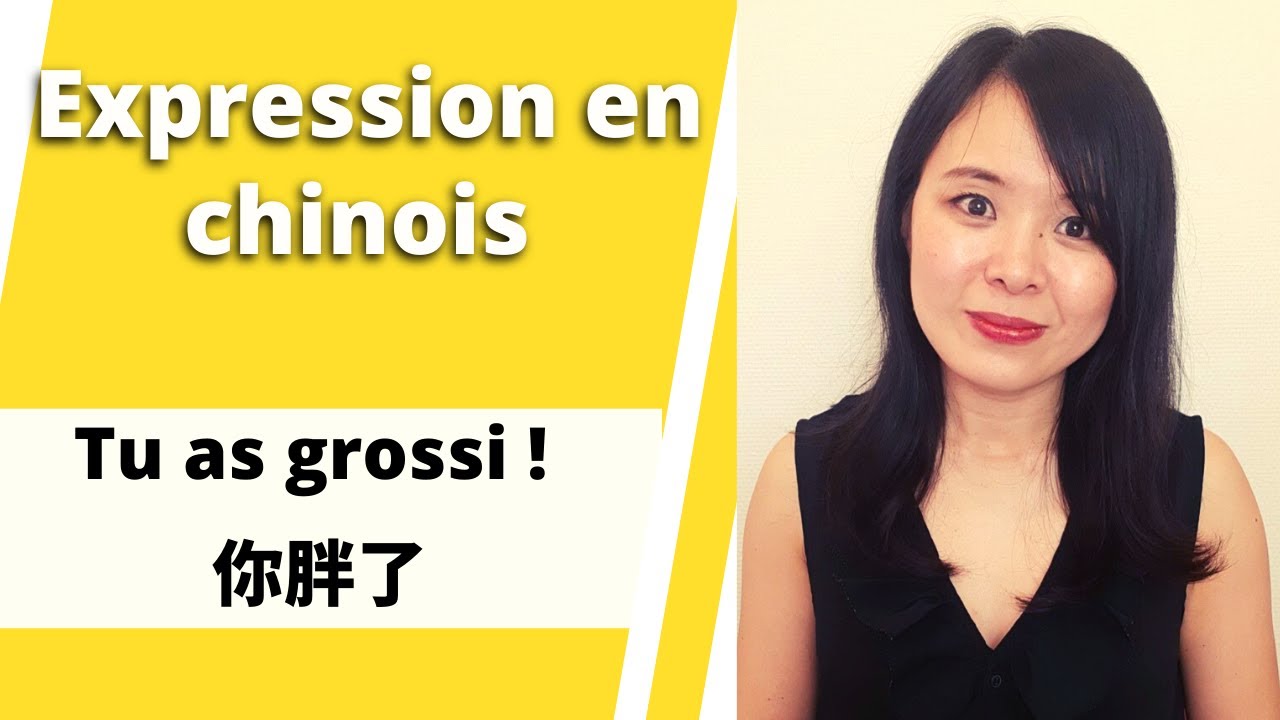 #apprendrelechinois#coursdechinois  Phrases courantes en chinois - Le&ccedil;on 4 -Tu as grossi !(Malpoli?)