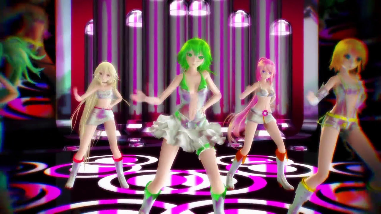 [MMD] Miku.Rin.Luka.Gumi.Ia - Matchless Warriors Ikkitousen CAM DL [FullHD]