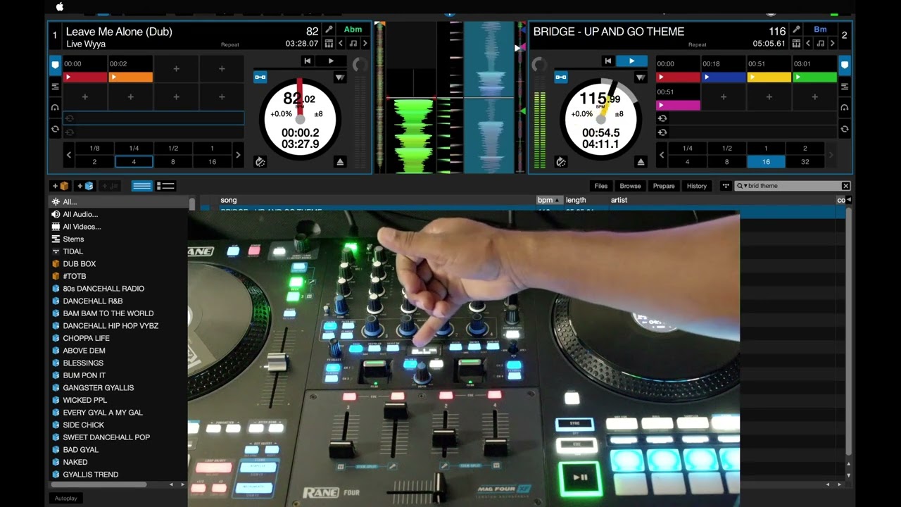 RANE FOUR FIRMWARE UPDATE, NEW FEATURES AND FUNCTIONS w/ NEW SERATO DJ PRO Version 3.1.4