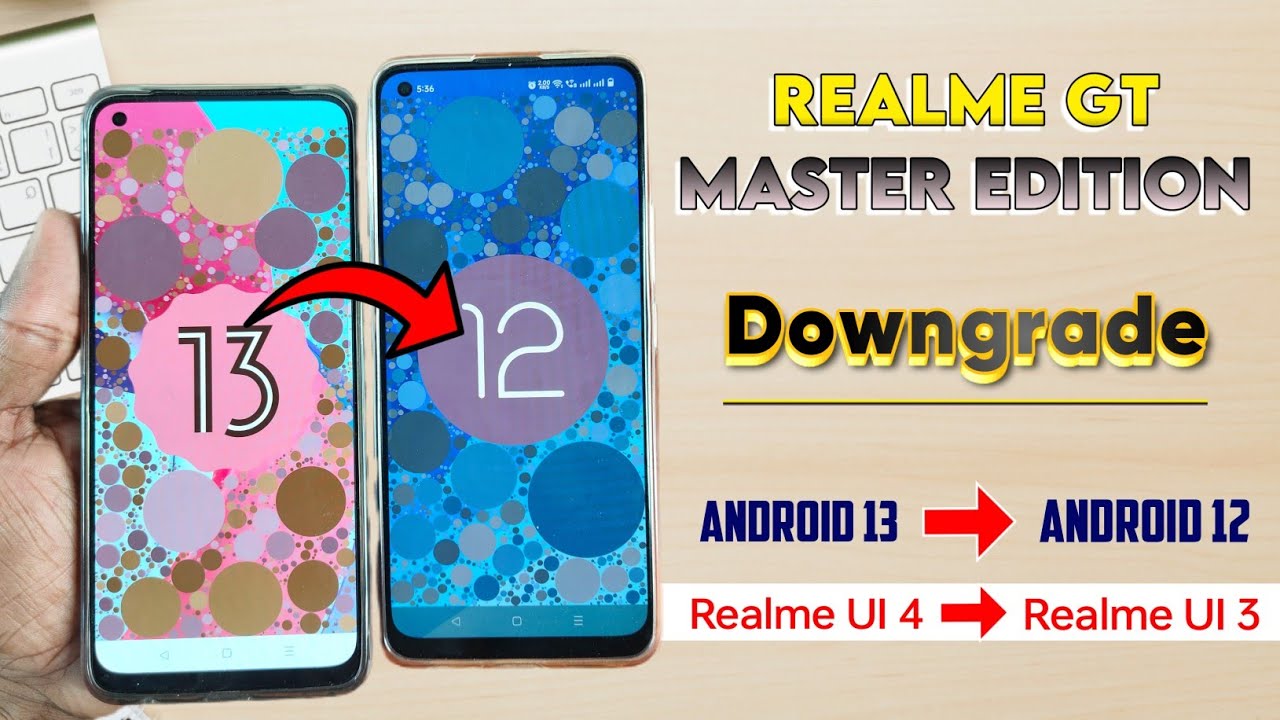 Realme GT Master edition Android 13 downgrade. Downgrade from android 13 to android 12. Rui4 to Rui3