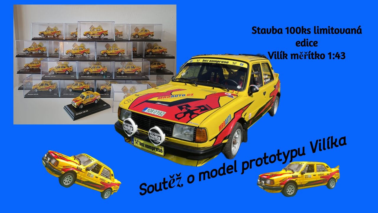Stavba modelu Vilíka a SOUTĚŽ