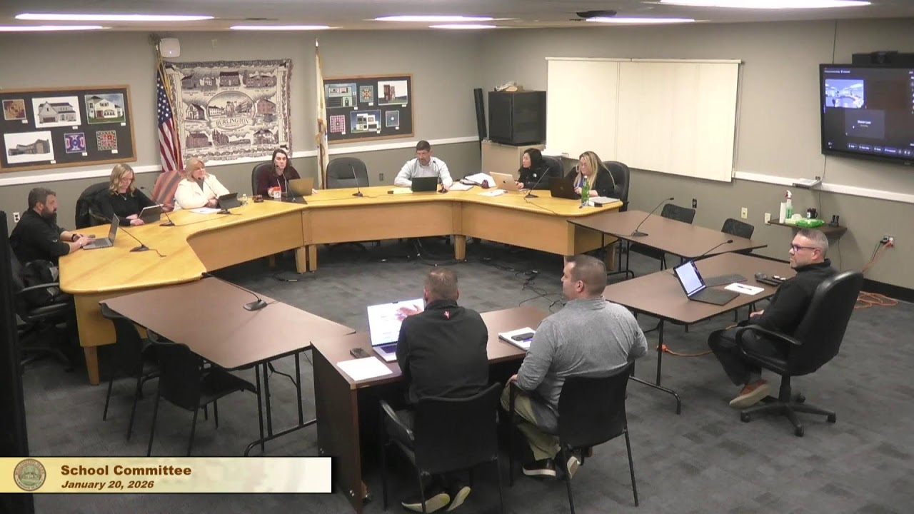 School Committee - January 20, 2026