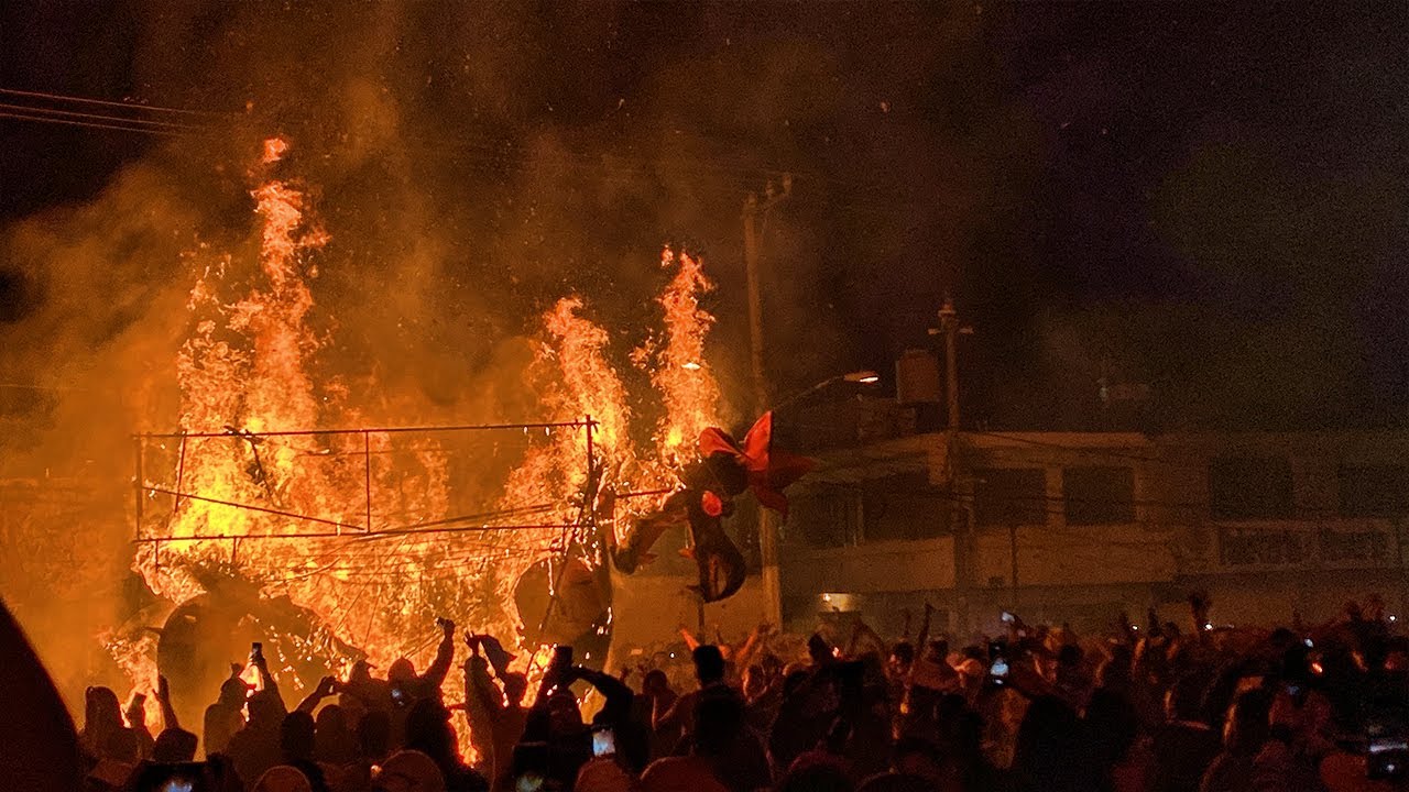Quema de Toro Monumental Club Nueva Generaci&oacute;n Zapotitl&aacute;n 2023 | 4K UHD