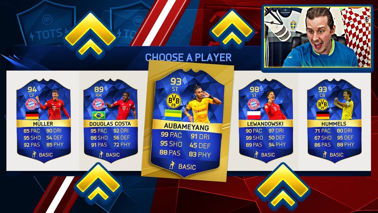 MY BEST BUNDESLIGA TOTS FUT DRAFT CHALLENGE! FIFA 16 ULTIMATE TEAM