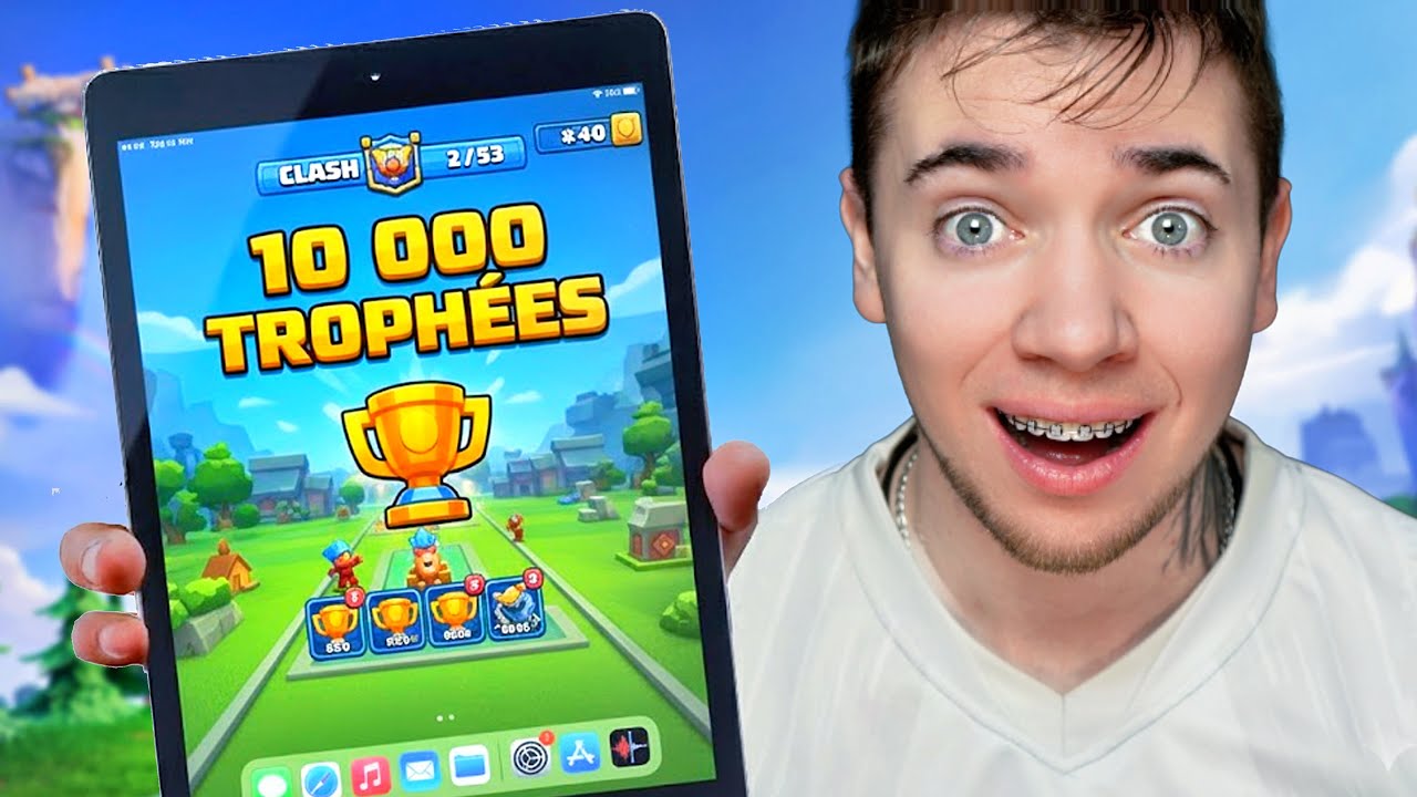 ASMR : J’AI ATTEINT 10 000 TROPHÉES SUR CLASH ROYALE !!
