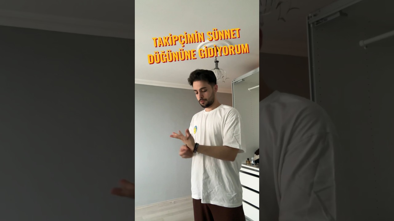 takipçimin sünnet düğününe gidiyorum