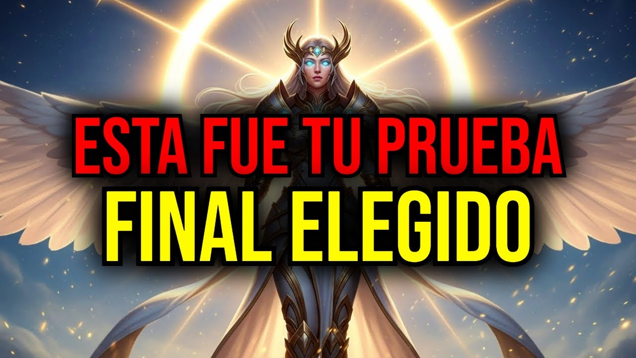 ✨ ELEGIDO, ESTA PRUEBA FINAL TERMINA AQUÍ, HOY — DIOS YA LO DETERMINÓ