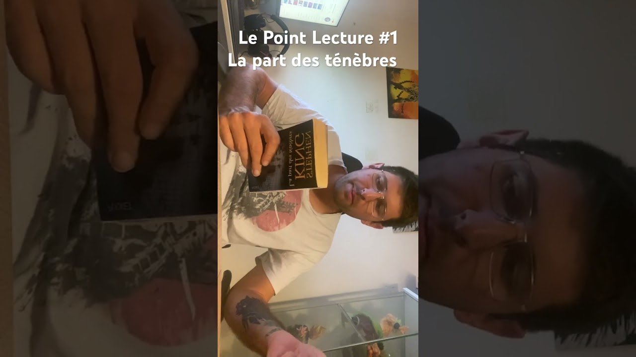 Le Point Lecture #1 #roman #lapartdestenebres #stephenking #lectureroman