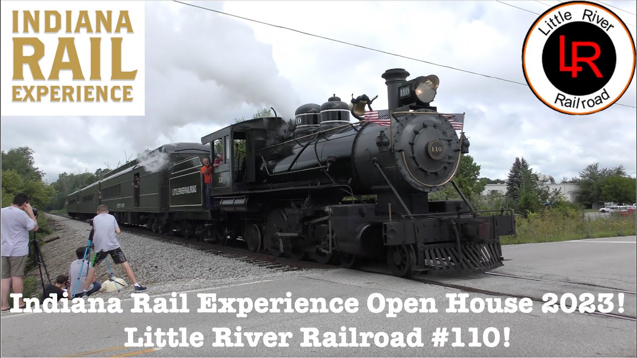 Little River Railroad 110 Hamilton Flyer - Indiana Rail Experience Open House 2023