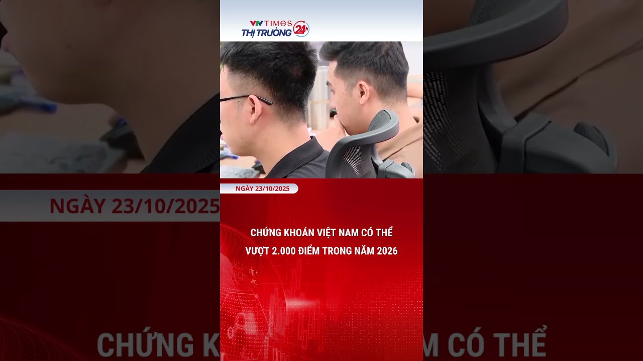 Chứng kho&aacute;n Việt Nam c&oacute; thể vượt 2.000 điểm trong năm 2026 | VTV thị trường 24h