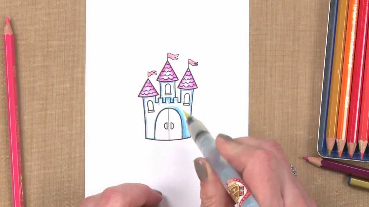 All About Stamping - Using Colored Pencils with Stamps: Color in Stamped Images with Colored Pencils