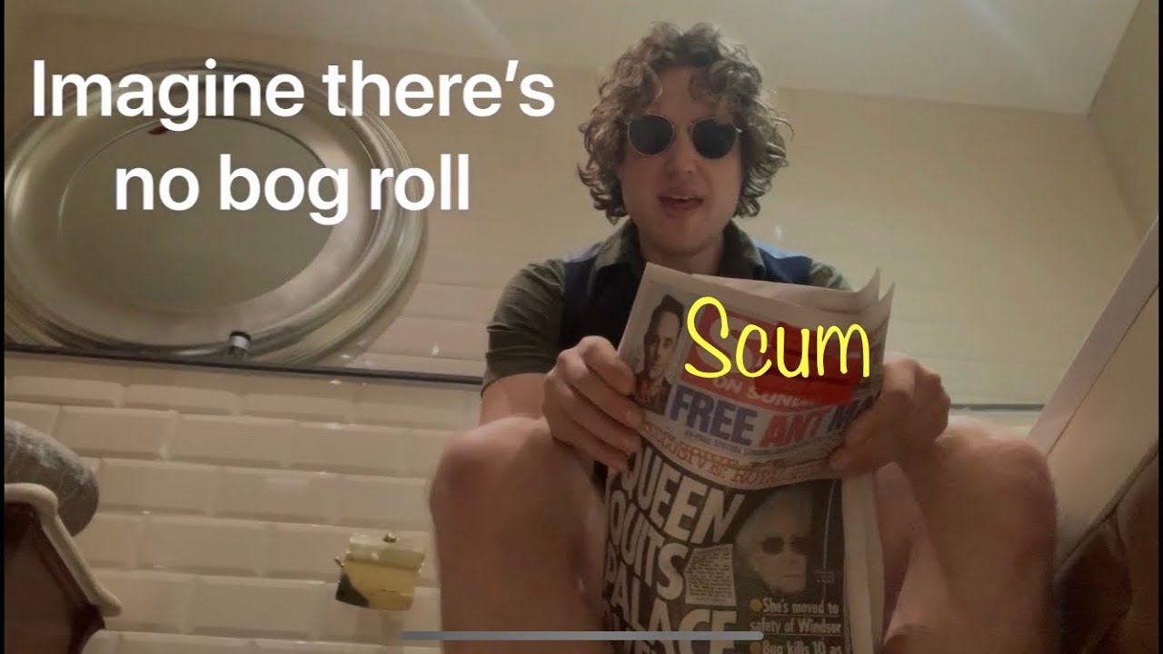 Coronavirus parody. Imagine (there’s no bog roll)