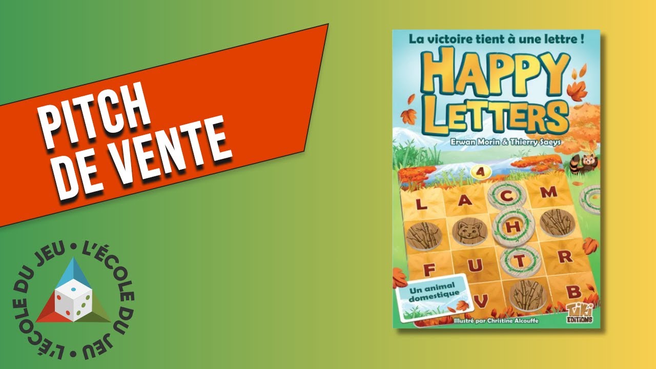 PITCH DE VENTE - Happy Letters