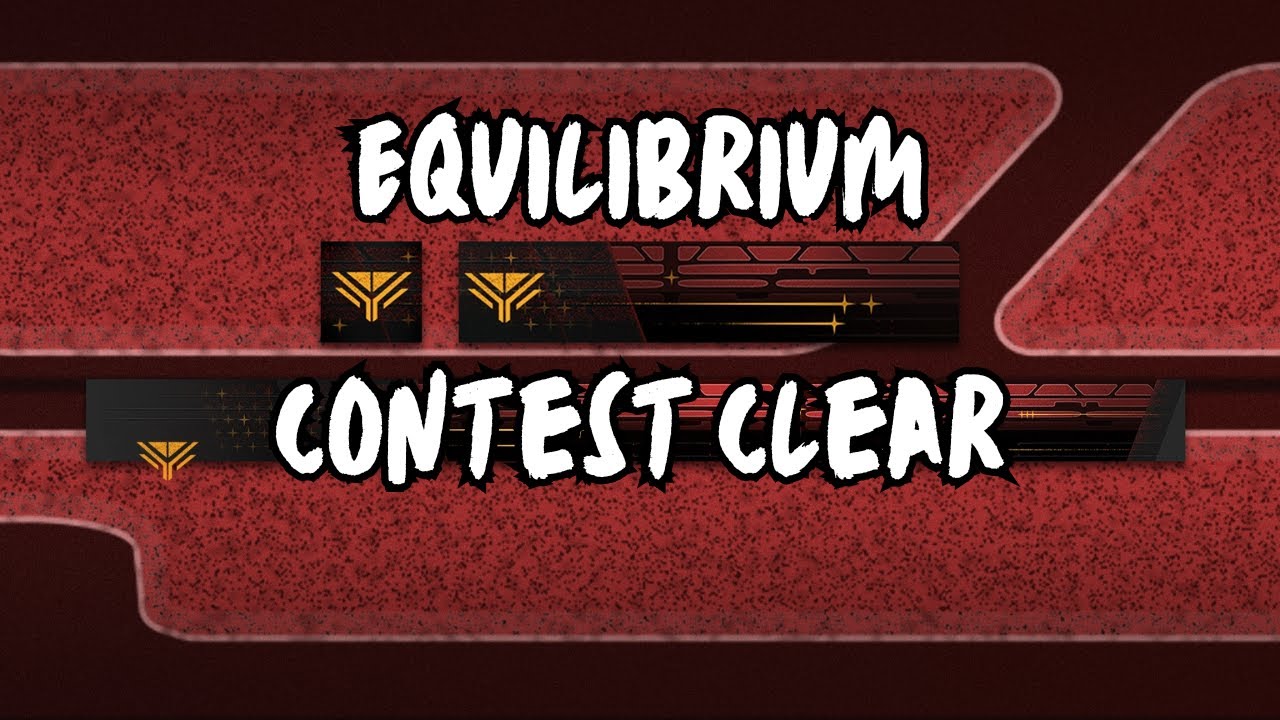 Equilibrium Contest Clear