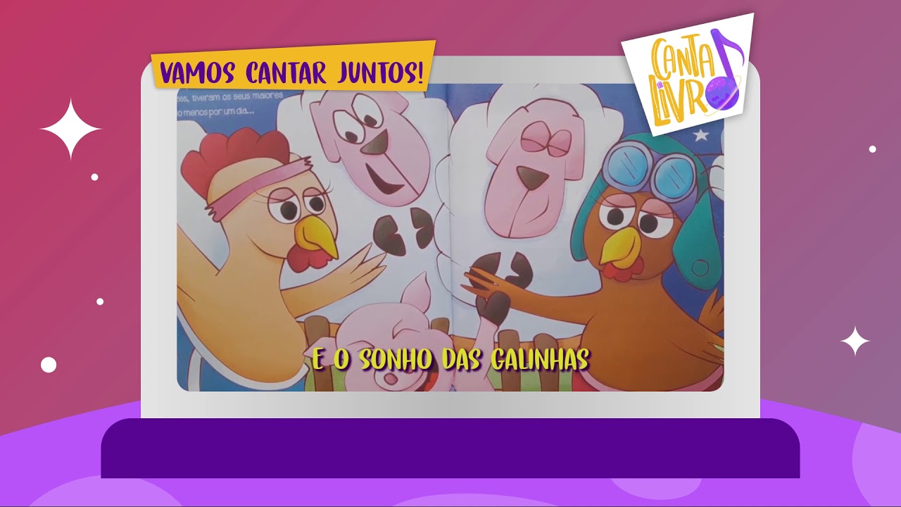 Vamos cantar juntos! Música infantil inspirada no livro infantil Corre-Corre e Voa-Voa (Canta Livro)