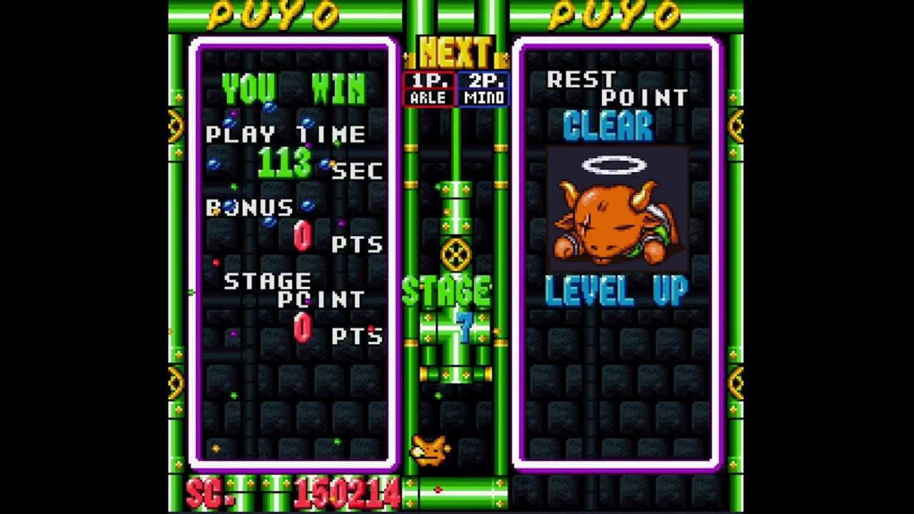 Super Puyo Puyo Tsu Remix - My Attempt at Normal Mode