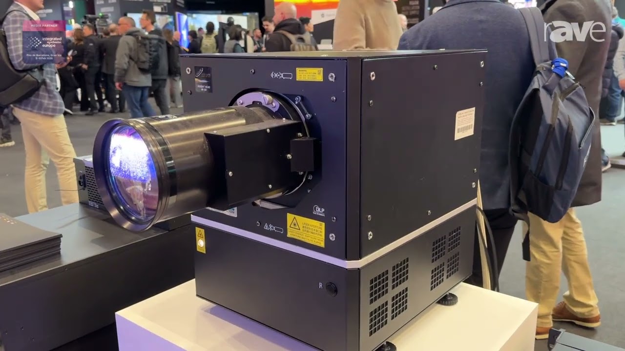 ISE 2026: Digital Projection Demonstrates Satellite INSIGHT 8K Projector