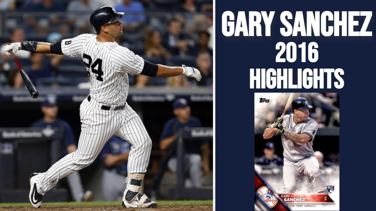 GARY SANCHEZ 2016 ROOKIE HIGHLIGHTS!