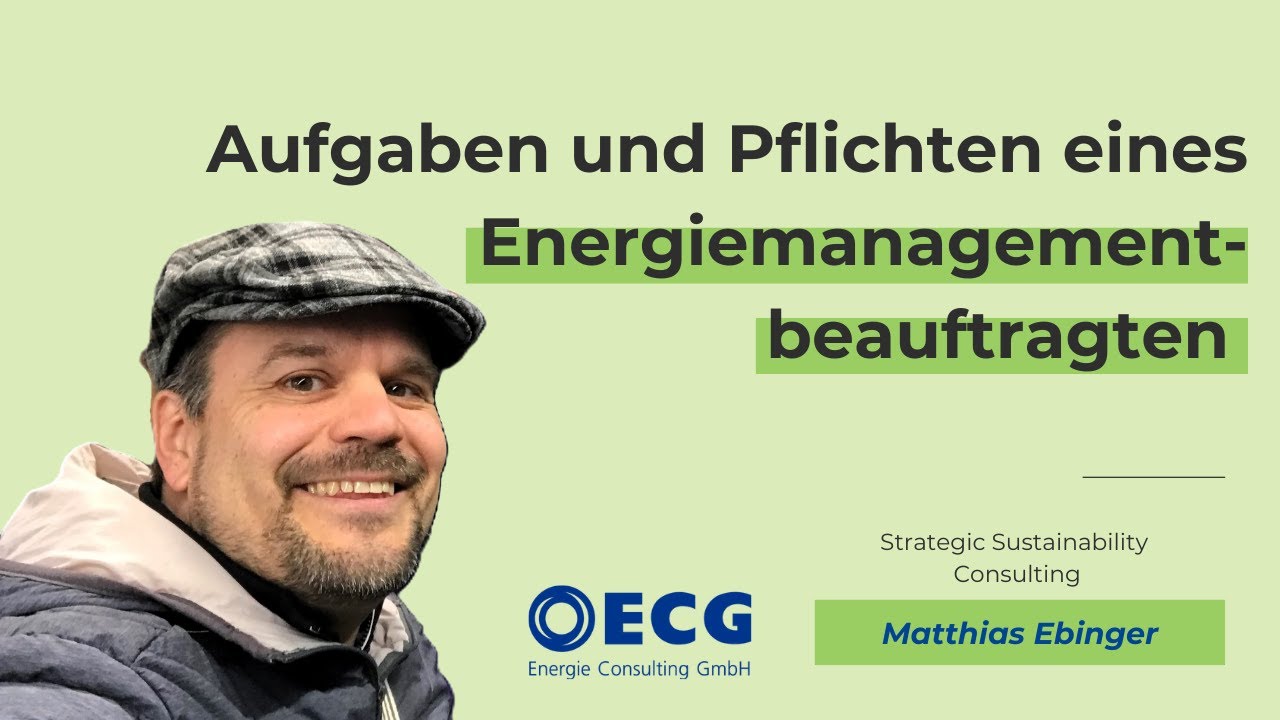 Webinar der NetZero Academy - Aufgaben und Pflichten eines Energiemanagers