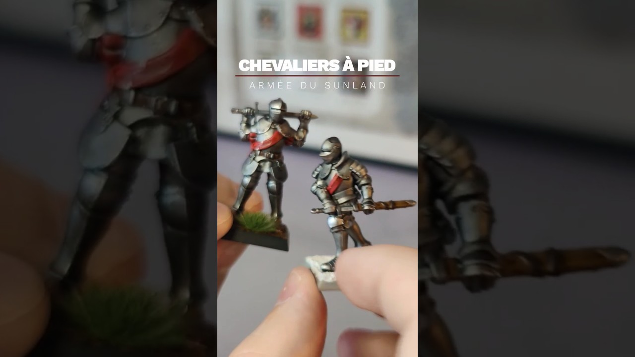 Chevaliers à pied du Sunland disponibles sur zelzarr.fr ! #highlandsminiatures