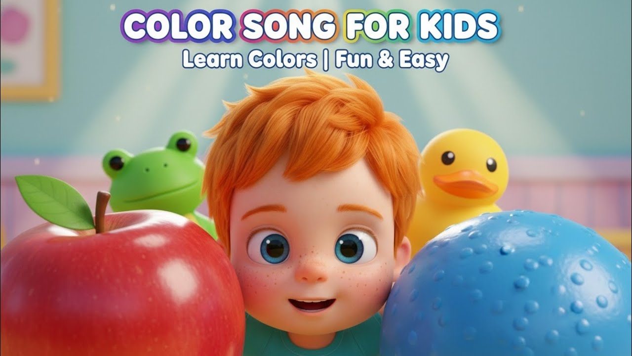 Color Song for Kids | Learn Colors (Toddlers & Babies)