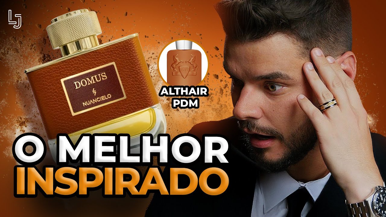 O MELHOR PERFUME NACIONAL INSPIRADO NO ALTHAIR PDM   CHEIRO DE RICO PARA NOITE! DOMUS NUANCIELO!