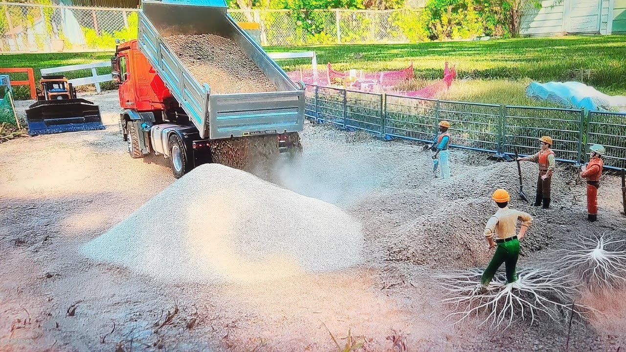 Rc kabolite 4x4 dump truck work site expansion 