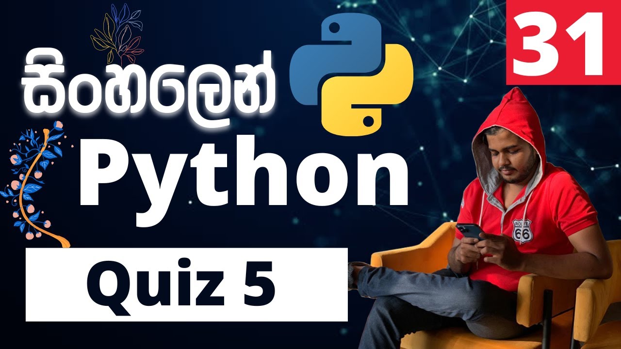 Python සිංහලෙන් - Lesson 31 | Challenge 5