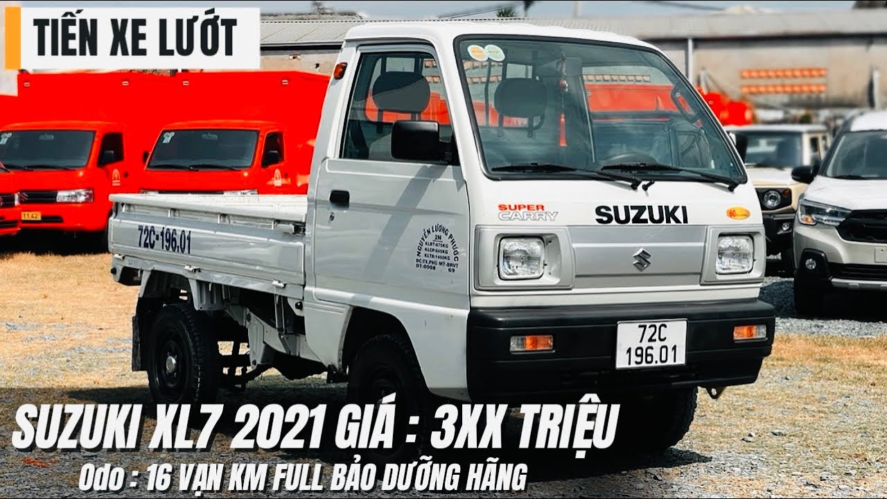 Xe Tải Suzuki Truck 645Kg Thùng Lững 2022 | Xe Tải Suzuki 500Kg Cũ | Giá 2xx Triệu Có Bớt 