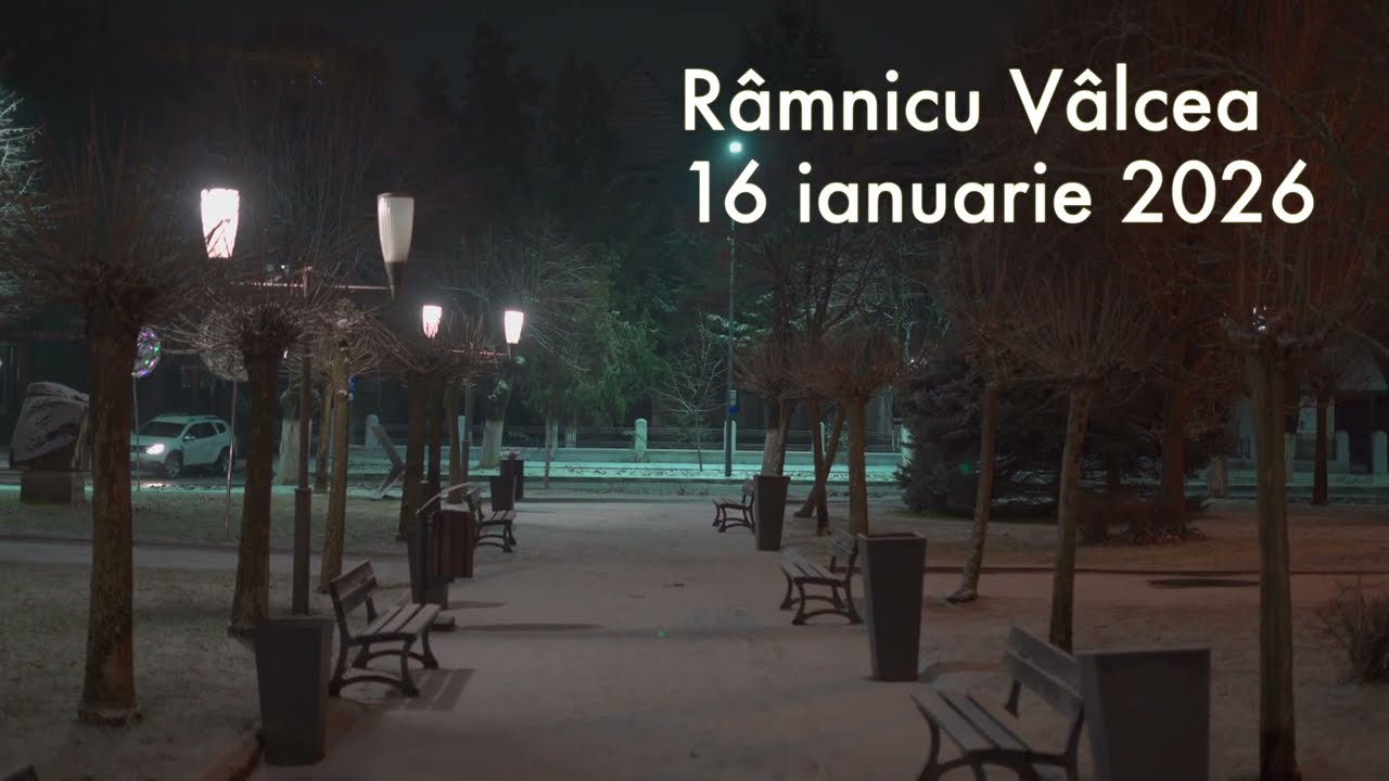Teatrul Anton Pann (Cinema Modern), 16 ianuarie 2026 - Sony A7III #RâmnicuVâlcea #Zăpadă