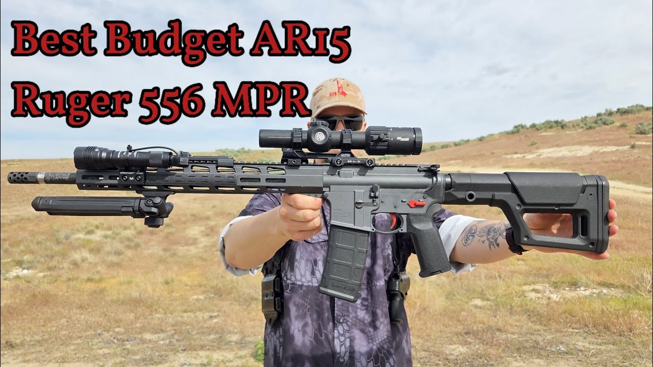 Лучший бюджетный AR15: Ruger 556 MPR со стволом Proof Research Carbon Fibre