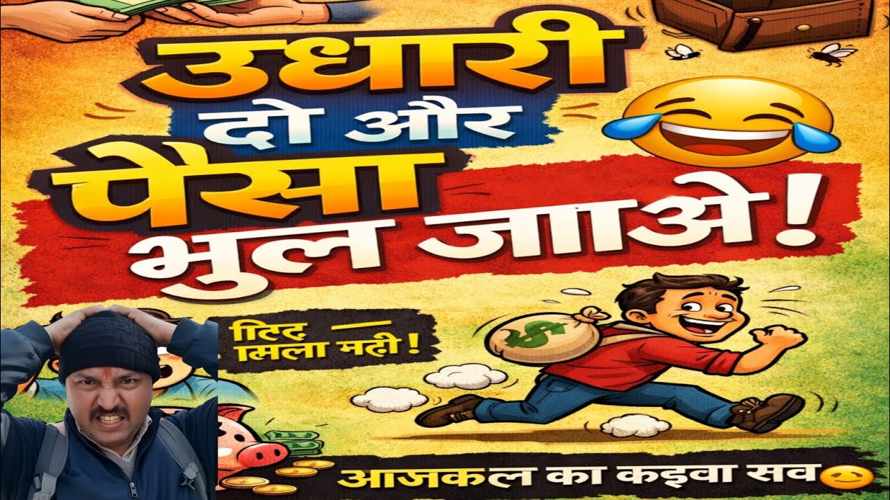 उधारी दो और पैसा भूल जाओ 😅 | आजकल का कड़वा सच