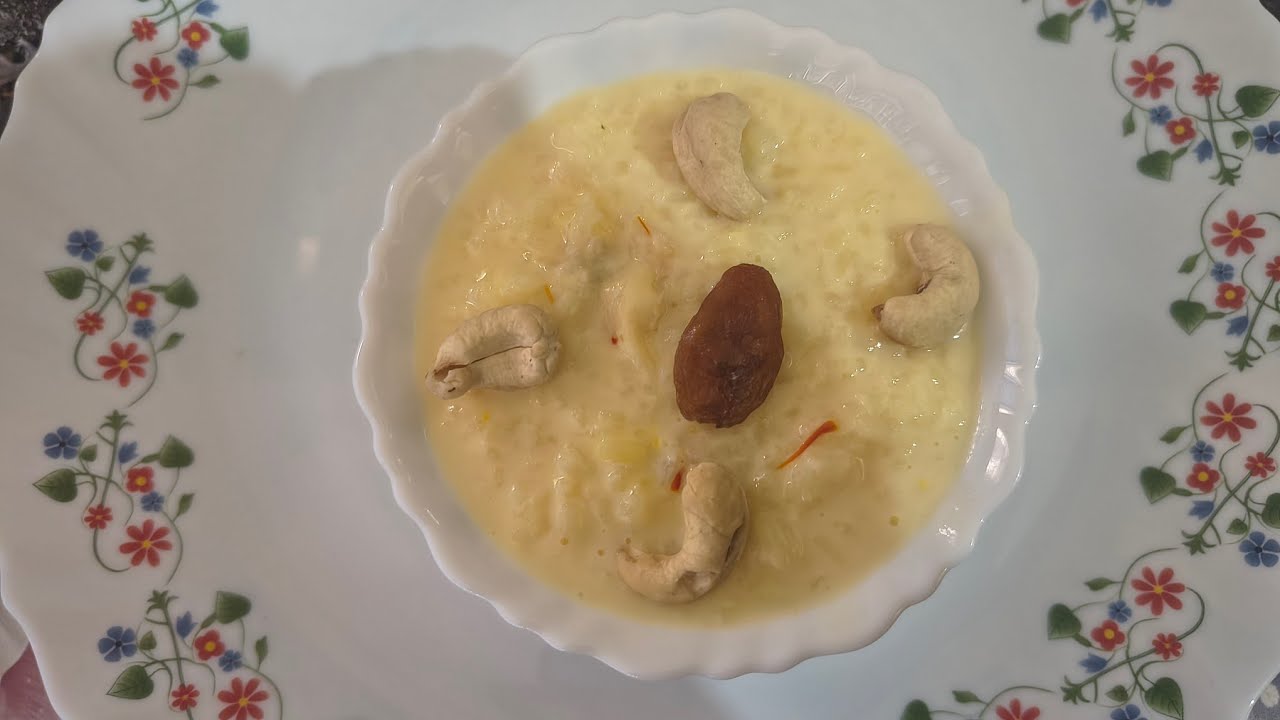 #KheerRecipe #RiceKheer #IndianDessert #HomemadeSweet #EasyRecipe #TraditionalFood #DessertRecipe
