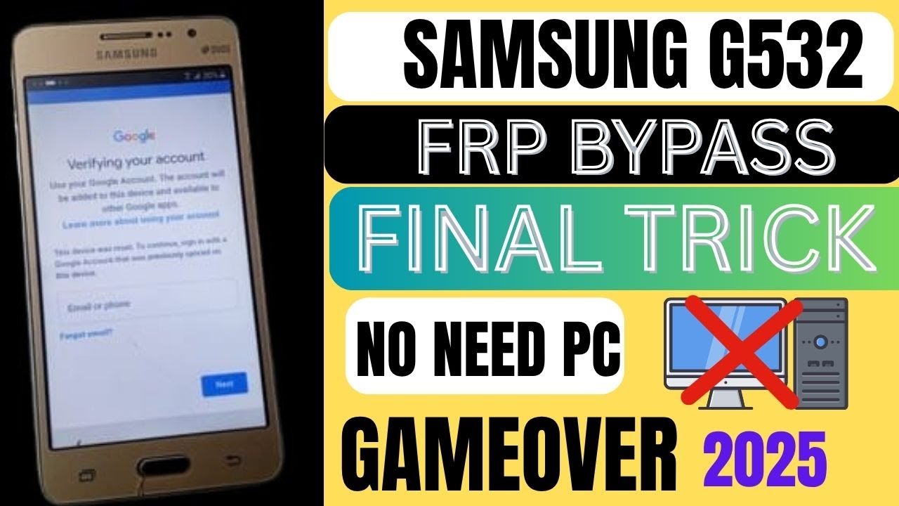 Samsung J2 Prime SM-G532 FRP Bypass 2025 | Google Account Remove | No PC Needed 🔓