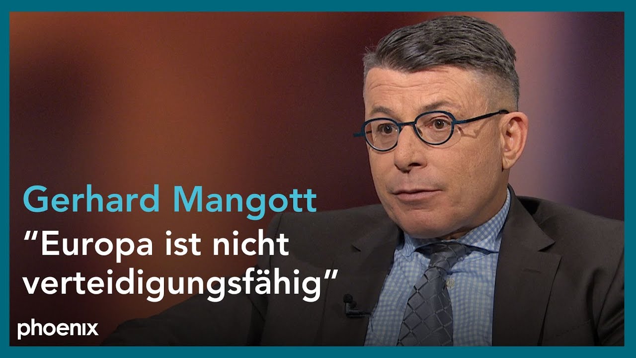 phoenix persönlich: Politikwissenschaftler Prof. Gerhard Mangott zu Gast bei Inga Kühn