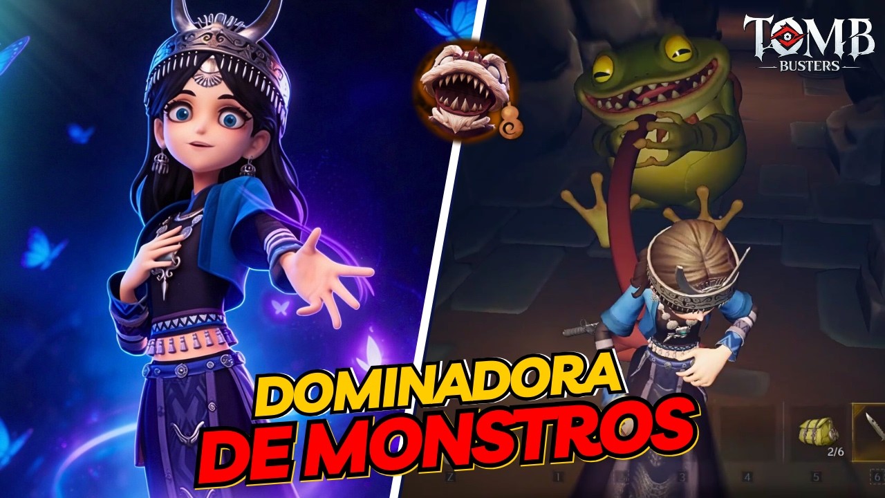 A AMIGA DOS MONSTROS ME TROUXE AZAR NAS PARTIDAS! Tomb Busters.