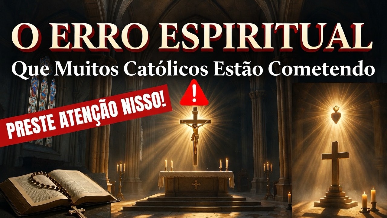 O Erro Espiritual que Muitos Católicos Estão Cometendo ✝️