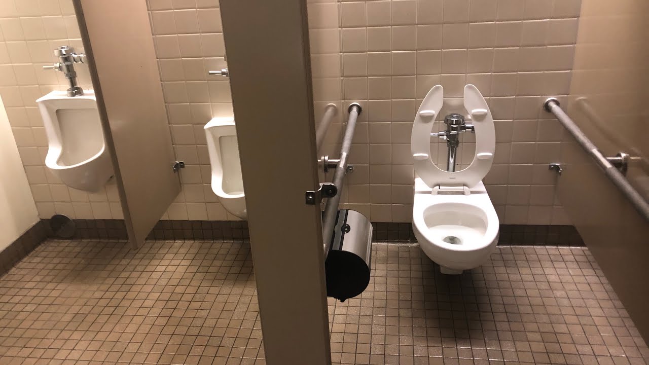[BT] 2000 Frontis Plaza Blvd First Floor Restroom with 1985 Eljer Fixtures (Winston Salem, NC)