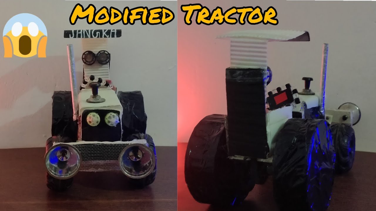 how to make modified Tractor at Home