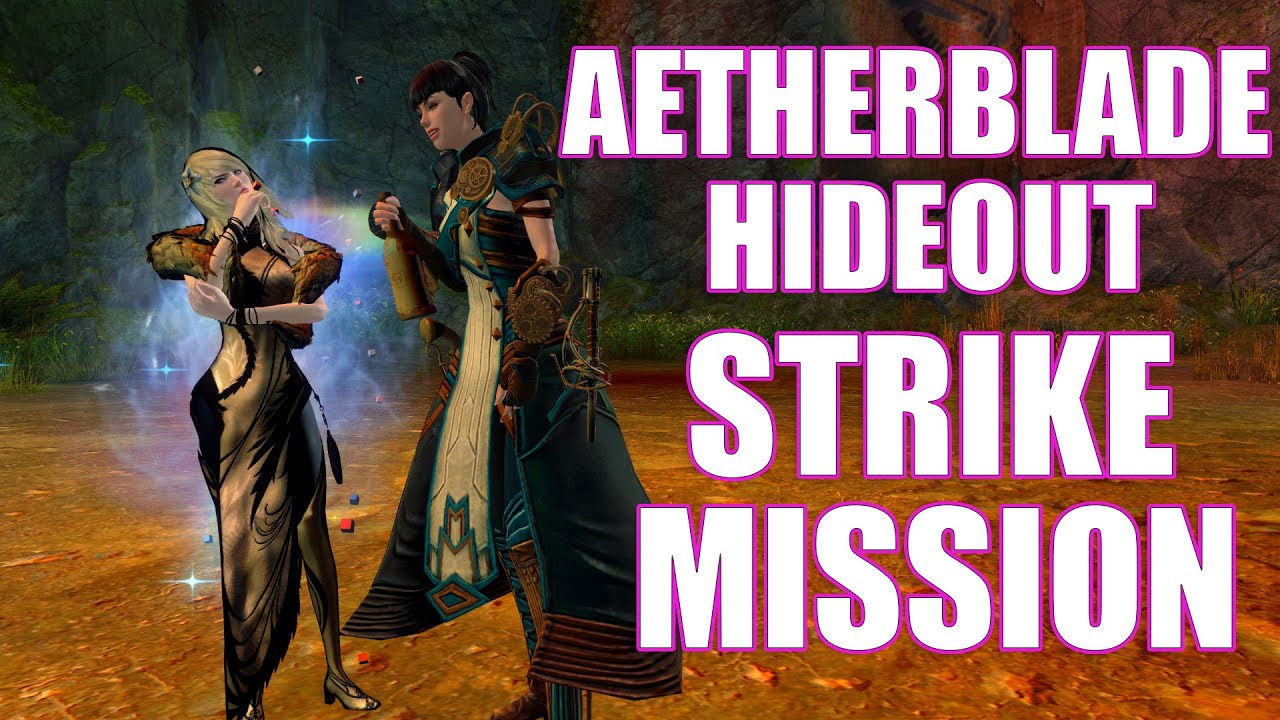GW2 - Aetherblade Hideout - Strike Mission - Guild Wars 2 End Of Dragons